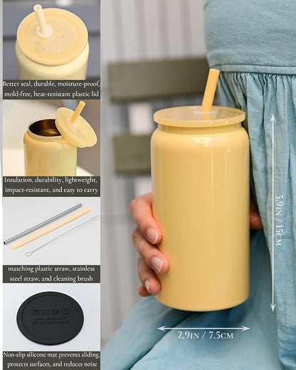 16 oz Sublimatable Tumbler, Insulated Tumbler - Image 4