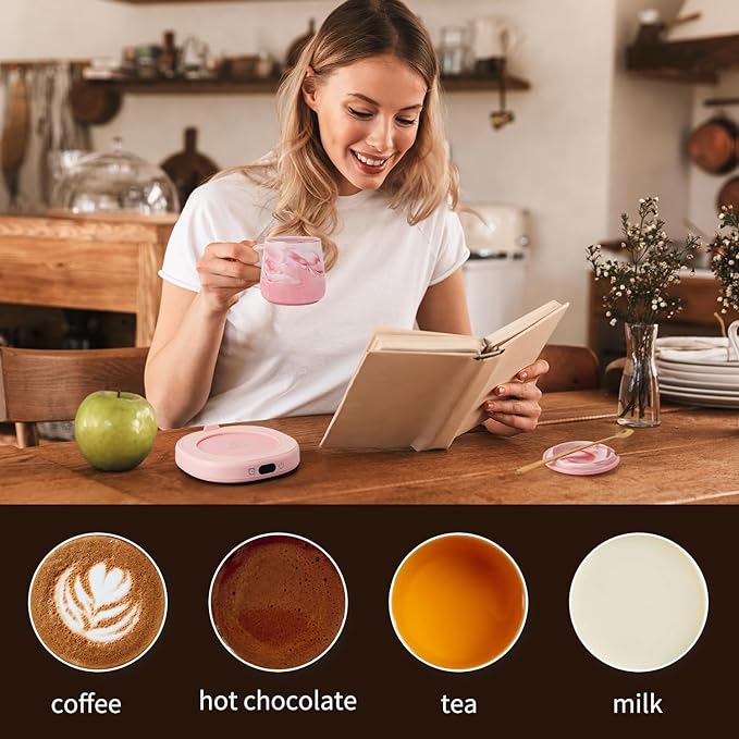 Coffee Mug Warmer & You are Awesome Mug Set, Electric Cup Warmer - Image 5