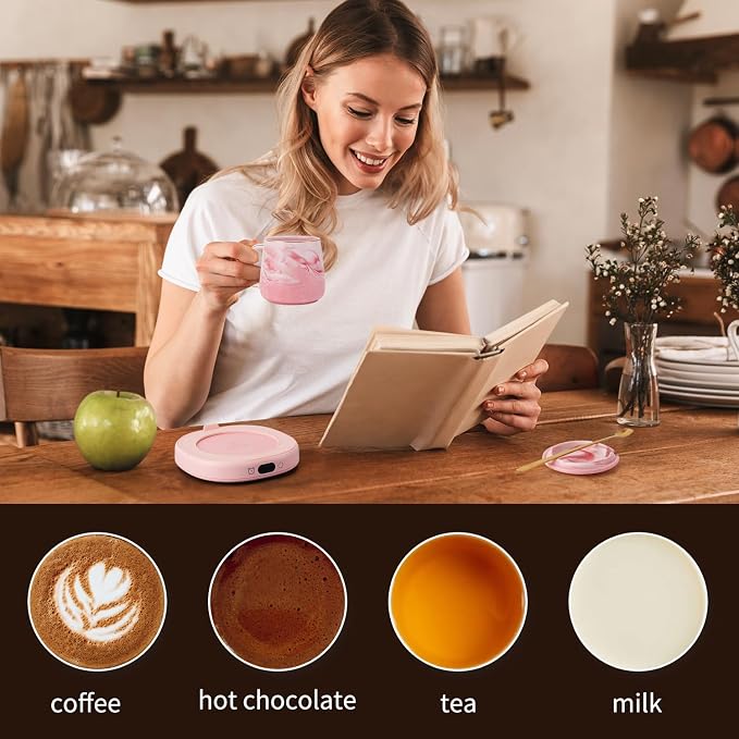 Coffee Mug Warmer & Not A Day Mug Set, Coffee Cup Warmer - Image 5