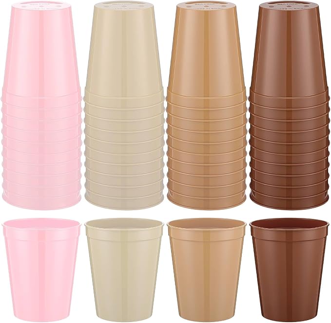 Yungyan 24 Pcs Reusable Plastic Cups 16 Oz Baby Shower Cups by Yungyan