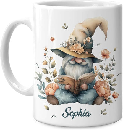 Hyturtle Autumn Gnome Coffee Mug 11oz – Autumn Gnome Mug Gifts by Hyturtle