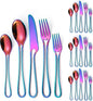 A·HOUSEWARE Iridescent Silverware Hollow Design 20 Piece Stainless Steel by A%C2%B7HOUSEWARE
