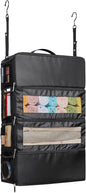 Suitcase Organizer, Travel Luggage Organizer Hanging Shelves Packing Cube Closet/Collapsible Portable Travel Organizer for Carry-on
