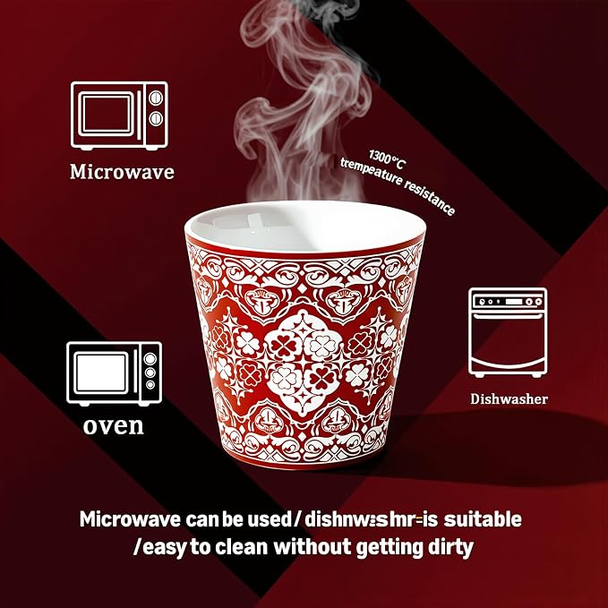 YQ&AMK 6.76oz Handmade Jingdezhen Ceramic Tumbler Mug - Image 5