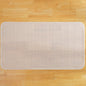 Silicone Dish Drying Mat for Multiple Usage,Easy clean,Eco-friendly,Heat-resistant Silicone Mat for Kitchen Counter or Sink,Refrigerator or Drawer Liner Translucent 4XL 32 inches x 18 inches