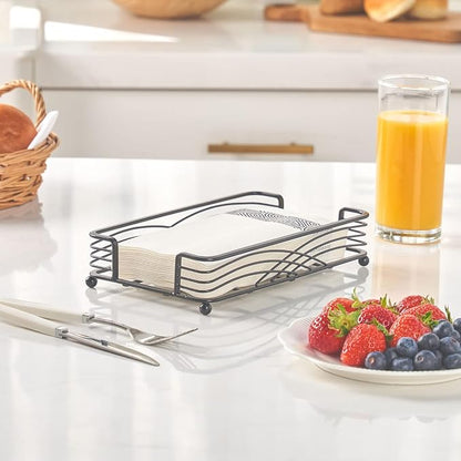 Guest Hand Towel Holder for Bathroom, Powder Room & Vanity Use - Image 8