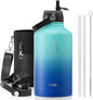 BUZIO 64 oz Insulated Stainless Steel Water Bottle by BUZIO