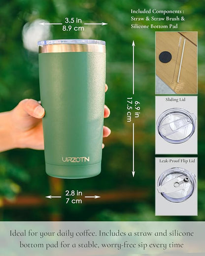 20oz Travel Coffee Tumbler - Image 2