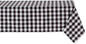 DII Checkered Tabletop Collection 100% Cotton, Machine Washable, Tablecloth by DII
