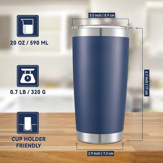 20 oz Tumblers Bulk Stainless Steel Tumbler - Image 3
