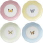 Lenox Dessert Plate Set, Lenox Butterfly Meadow Colors Collection 4-Piece by Lenox