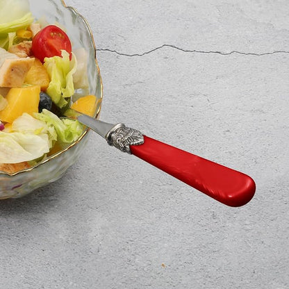 2-piece Salad Servers Stainless Steel Salad Serving Set Salad Fork and Spoon - Image 6