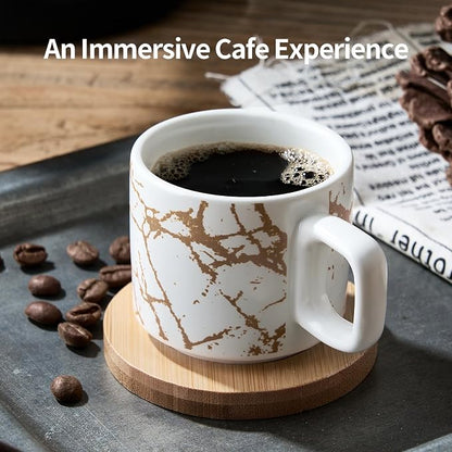 LUKA Porcelain Espresso Cup - Image 3
