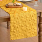 Artoid Mode Yellow Soft Plush Faux Fur Jacquard Embroidery Sunflower Spring by ArtoidMode