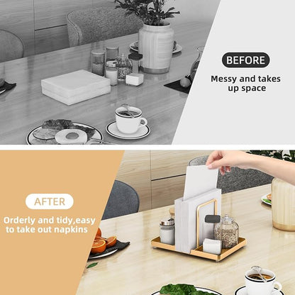 Gold Napkin Holder for Table - Image 4