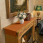 Signature Linen™ by D'Moksha Rust Table Runner 60 Inches, 100% Pure Linen by DMokshaHomes