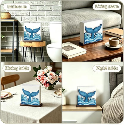 Whale Tail Napkin Holder for Table - Image 4