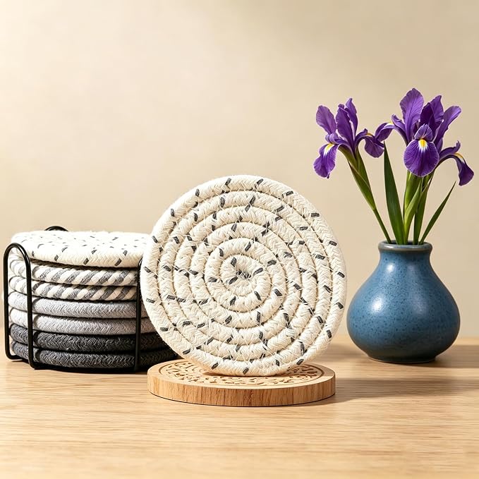 Coasters Set of 8 for Drinks - Image 6
