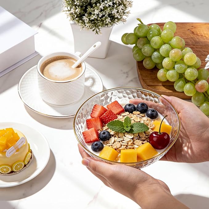 Tinybee 50 Pack Clear Plastic Bowls - Image 9