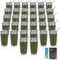 IEOVIEE 32 Pack 20oz Stainless Steel Insulated Bulk Tumblers by IEVOIEE
