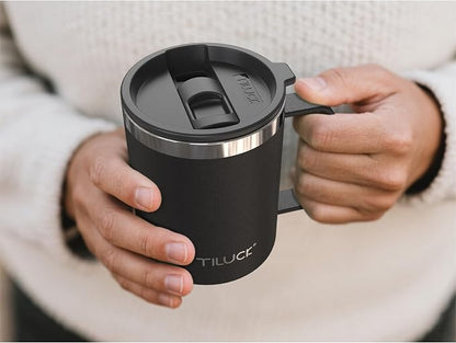 TILUCK 12 oz Insulated Coffee Mug - Image 4