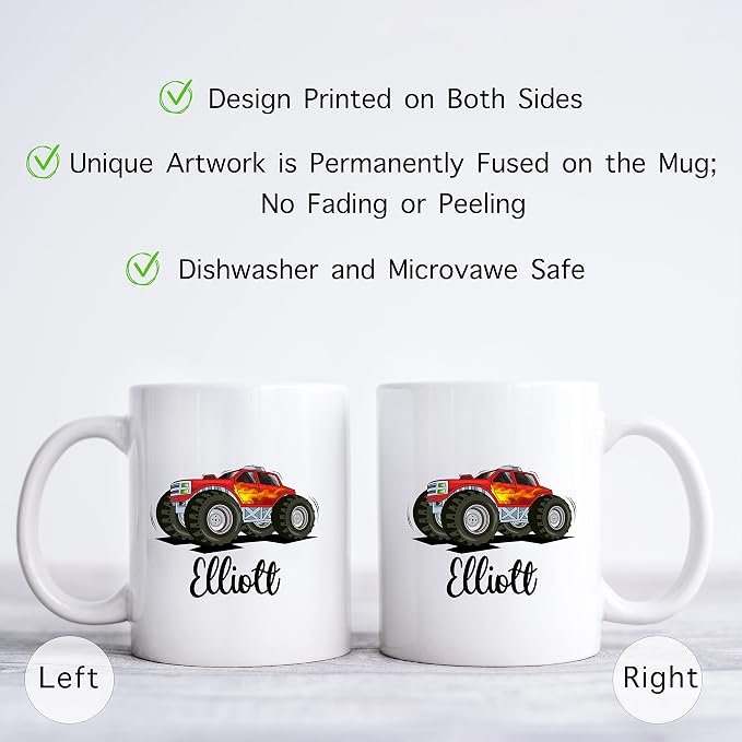 Personalized Mug for Kids, Girls | Customized Hot Chocolate Cocoa Coffee Tea - Image 2