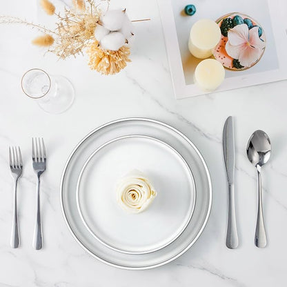 LIANYU 12 Piece Dinnerware Dishes Sets - Image 5