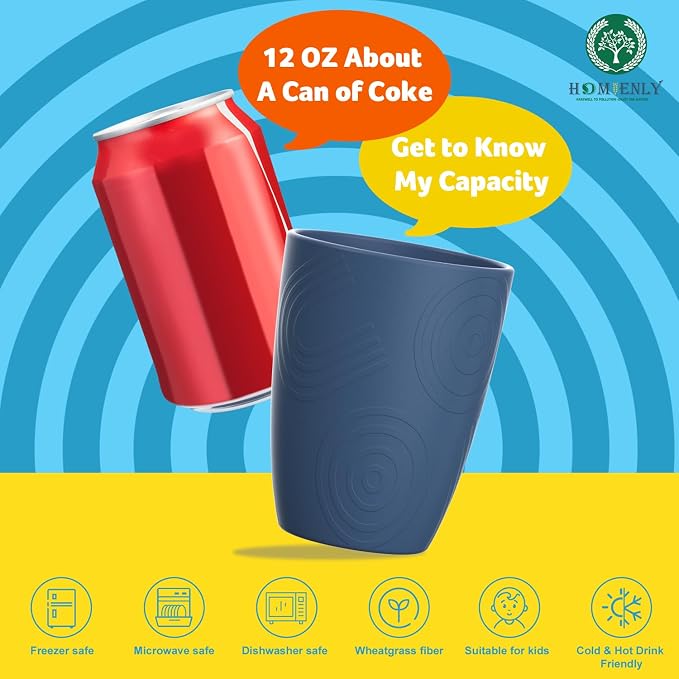 Unbreakable Plastic Drinking Glasses Alternative, Reusable Water Tumblers Set - Image 5