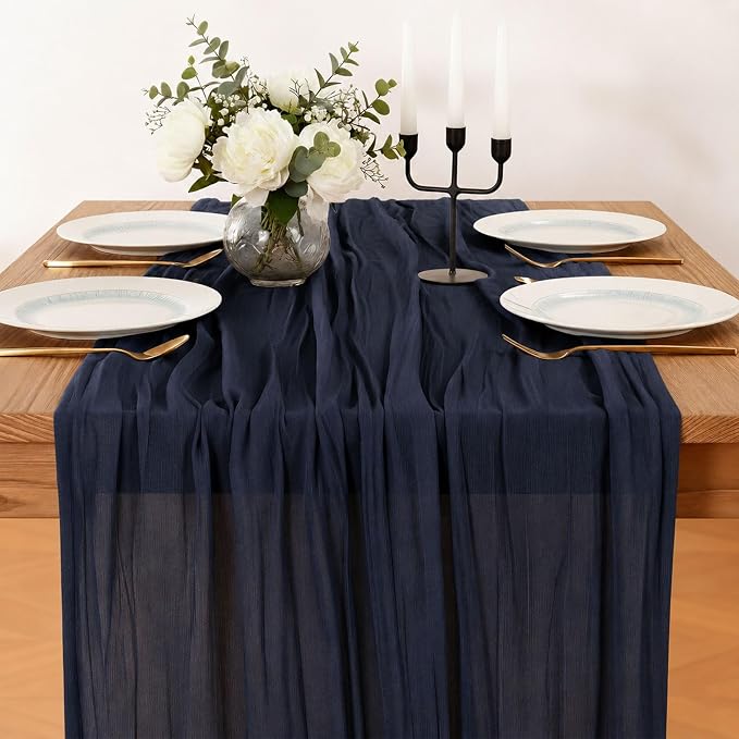 Cheesecloth Table Runner, 120 Inch 10 FT, 35x120 Inches Boho Rustic Cheesecloth - Image 8