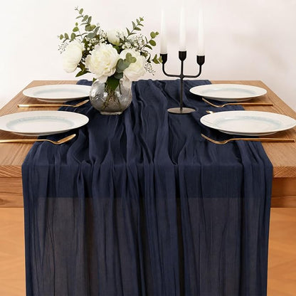 Cheesecloth Table Runner, 120 Inch 10 FT, 35x120 Inches Boho Rustic Cheesecloth - Image 8