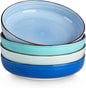 vancasso Pasta Bowls Set of 4, 46 oz Ceramic Salad Serving Bowls and Soup Bowls by vancasso