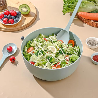 LOVYANXUE Bamboo Fiber Salad Bowl - Image 3
