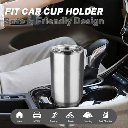 40 oz Tumbler with Lids and Straws, Stainless Steel Insulated Coffee Tumbler - Image 7
