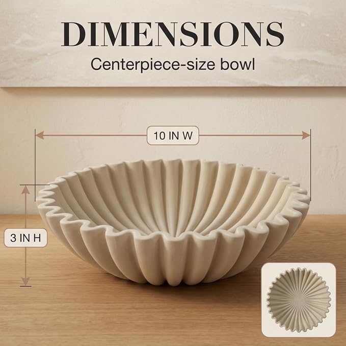 OAKOA Concrete Bowl Decor - Image 3