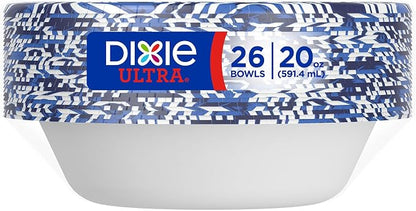 Dixie Ultra, Large Paper Bowls, 20 Oz, Microwave Safe, Compostable, Disposable - Image 6