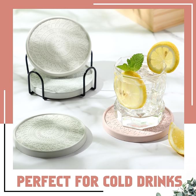 Photect Diatomaceous Earth Coasters Set - Image 5