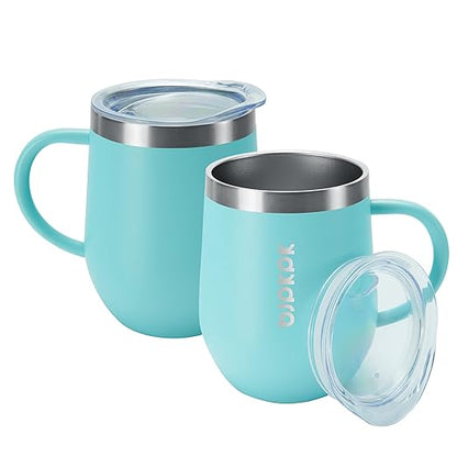 BJPKPK 2PCS Insulated Coffee Mug by BJPKPK