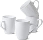 BTaT- Porcelain Coffee Mugs Set, 4 Pack, Cappuccino, Mug Gift Set, Dishwasher by BrewToATea