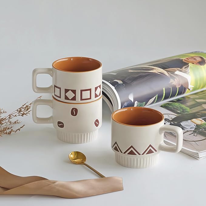 Stackable Coffee Mug Sets of 4 - Image 6