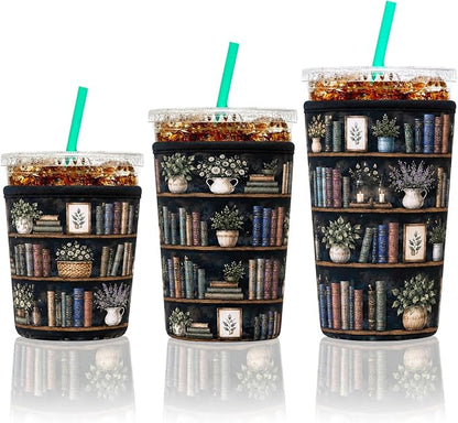 3 Pack Reusable Iced Coffee and Cold Soda Insulated Neoprene Cup Sleeve | Cold by Unknown