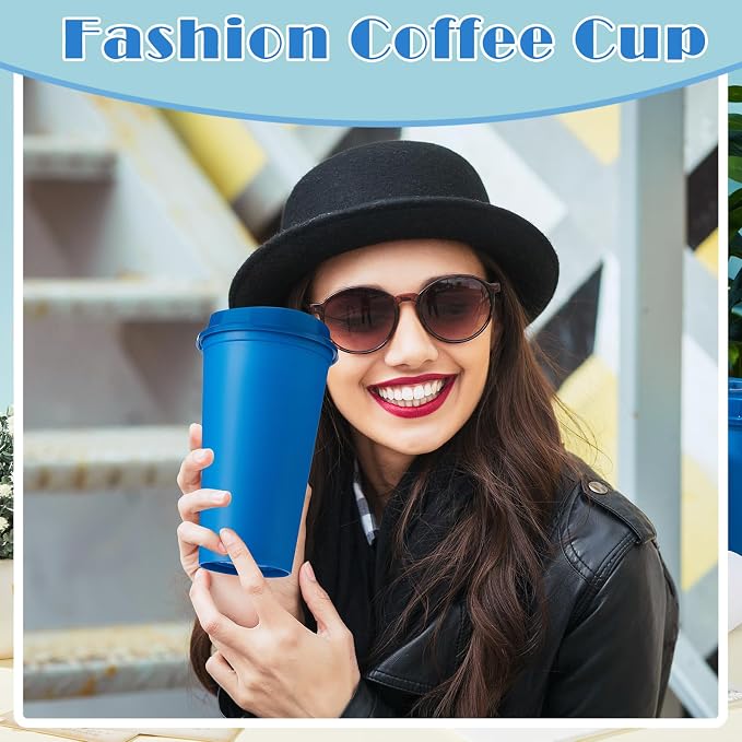 FillTouch 36 Pcs 16 oz Reusable Coffee Cups - Image 7