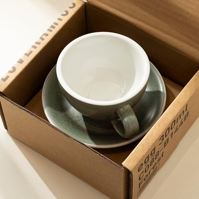 Loveramics Matt Cappuccino Cup, 10 oz Ceramic Latte Art Mug - Image 5