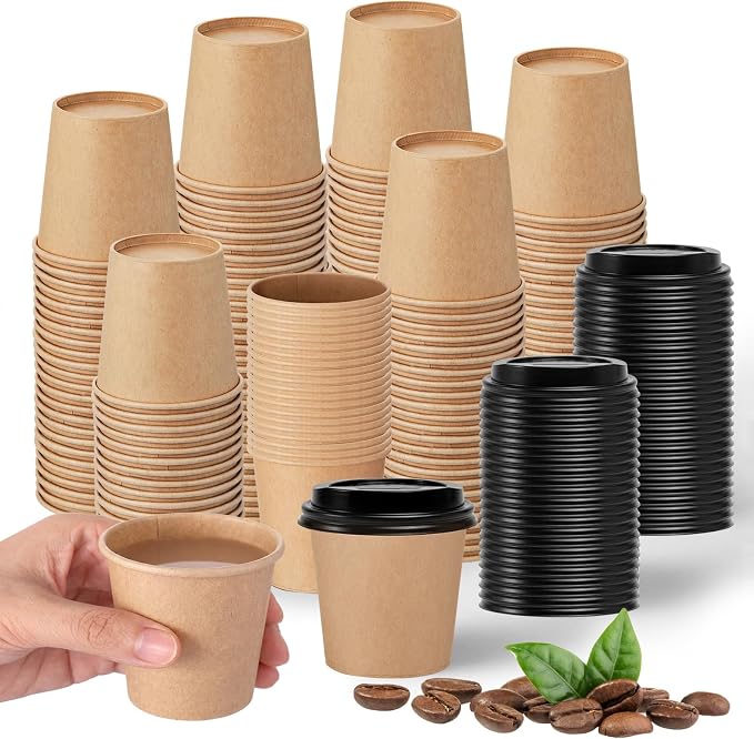 100 Sets 6 oz Disposable Espresso Cup by Unknown