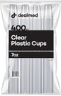 Dealmed 7 oz Disposable Plastic Cups by Dealmed