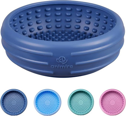 Dog Lick Bowl, Animire Freeze Lick Mat by Animire