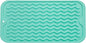 Silicone Dish Drying Mat for Multiple Usage,Easy clean,Eco-friendly,Heat-resistant Silicone Mat for Kitchen Counter or Sink,Refrigerator or Drawer Liner Mint S 12 inches x 6 inches