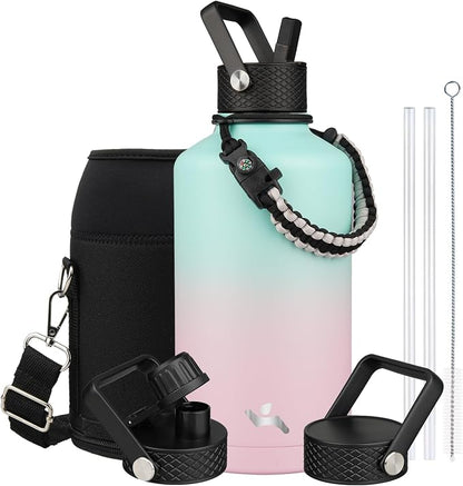 Konokyo 87 oz Insulated Stainless Steel Water Bottle Jug by Konokyo