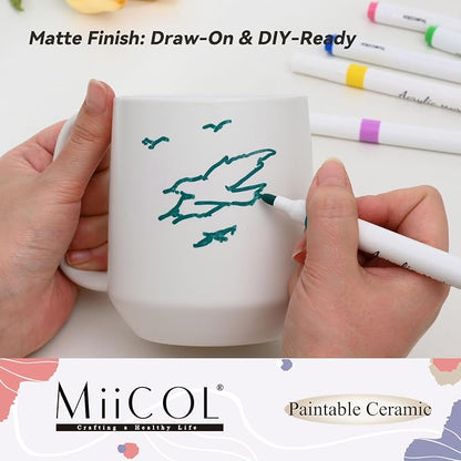 Miicol 16 oz Large Ceramic Coffee Mug, Mulled Drinks Cup, Gift - Image 8