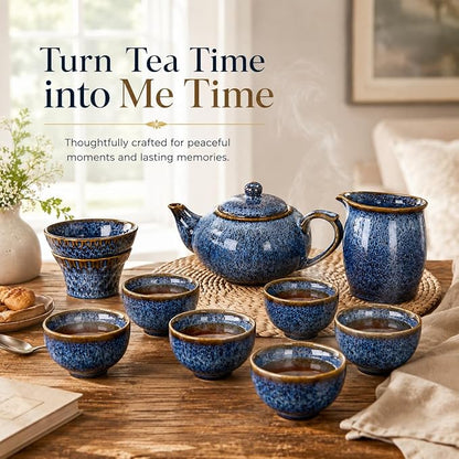 9-Piece Chinese Tea Set, Gongfu Tea Sets - Image 5