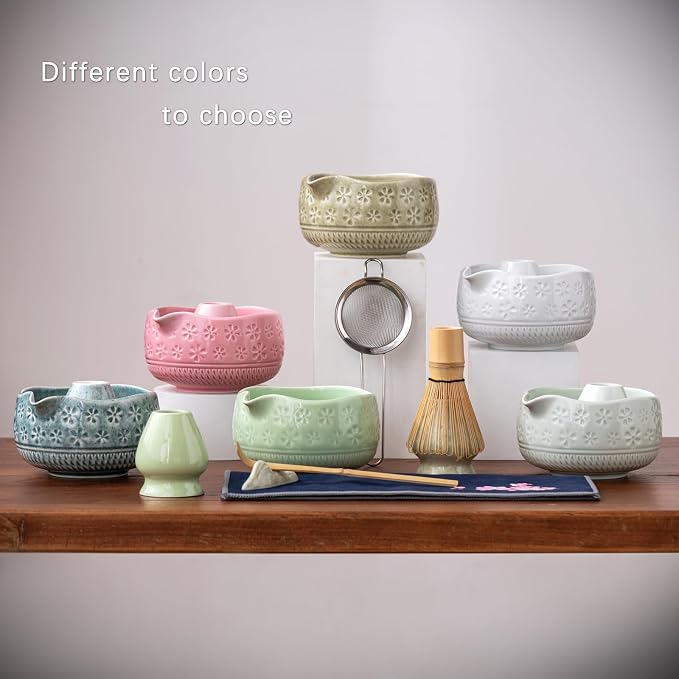 Buucup Blue Matcha Set, Ceramic Bowl Kit - Image 8